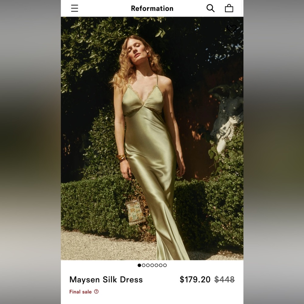 Maysen Silk Dress- NWT! Never worn